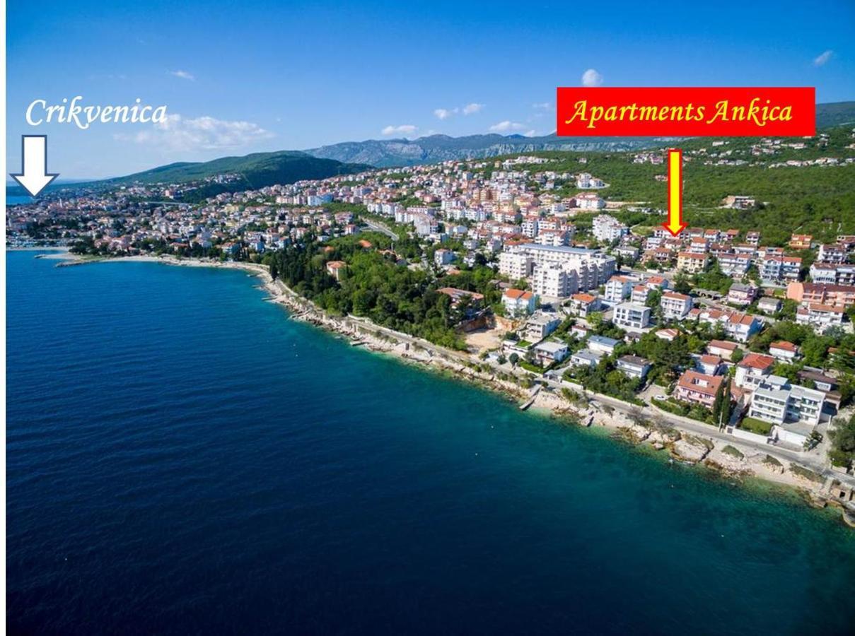 Family Apartments Ankica Crikvenica Kültér fotó